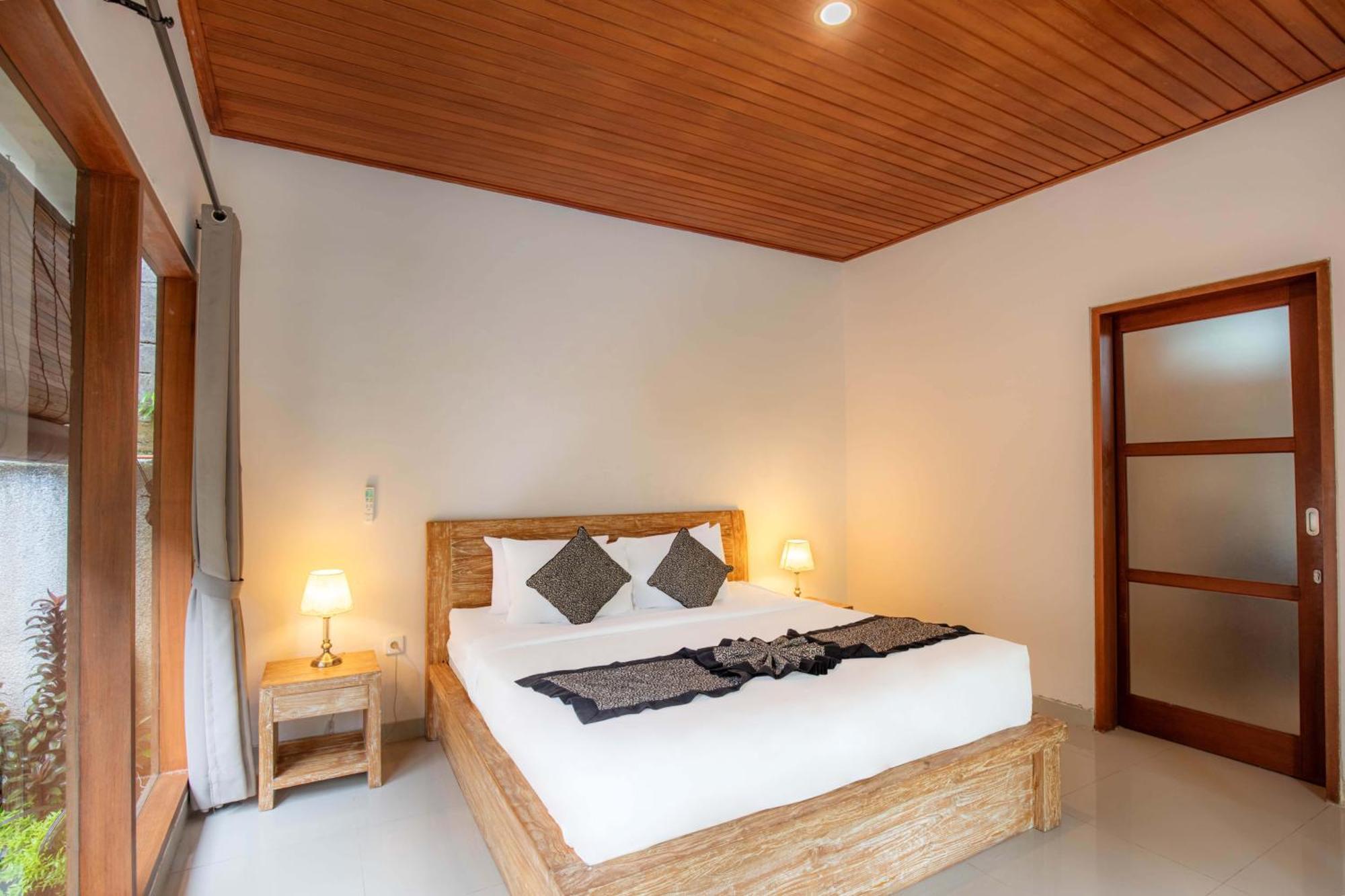 Sari Bamboo Villas Ubud Oda fotoğraf